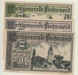 Österreich Notgeld Fischamend 10,20,50 Heller kfr.