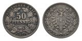 Deutsches Kaiserreich, 50 Pfennig 1877 C
