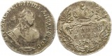 8211 Russland  10 Kopeken Silber  1744