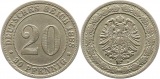 8310 Kaiserreich 20 Pfennig  1888 D
