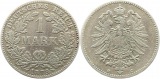 8320 Kaiserreich 1 Mark Silber 1873 C Seltener