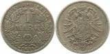 8323 Kaiserreich 1 Mark Silber 1874 A
