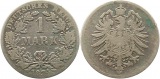 8327 Kaiserreich 1 Mark Silber 1874 G