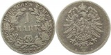 8329 Kaiserreich 1 Mark Silber 1875 B