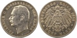 8384 Kaiserreich Baden 5 Mark 1913