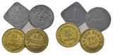 Pommern, Anklam, 4 Notmünzen
