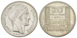 Frankreich, 20 Francs 1934