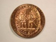 B47 Medaille auf Brielle 1572 43mm/32,18 Gr. von Zeiss Jena PP...