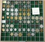 Jugoslawien/Ungarn, 71 Kleinmünzen, o. Tablett (Originalbilde...