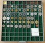 Frankreich, 63 Kleinmünzen, ohne Tablett (Originalbilder per ...
