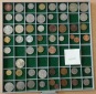 Ausland, 54 Kleinmünzen, ohne Tablett (Originalbilder per Ema...