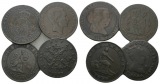 Spanien, 4 Kleinmmünzen