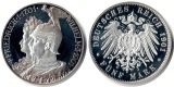 Deutschland  Replik   5 Mark  1901/2001  Feingewicht:23,12g Si...