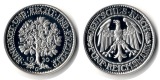 Deutschland  Replik   5 Reichsmark  1930/2001   FM-Frankfurt F...