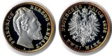 Anhalt  Replik   2 Mark  1876/2002 Feingewicht: 9,25g Silber  ...