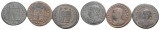 Antike, Rom, 3 Kleinmünzen (Lagertor)