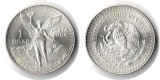 Mexiko  1oz  1989  FM-Frankfurt  Feingewicht: 31,1g  Silber  v...