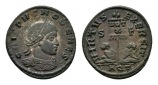 Antike, Crispus, Caesar 317-326; Bronzemünze 3,36 g