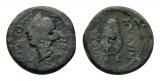 Antike, Illyria, Apollonia; Bronzemünze 4,52 g