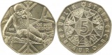 8713  Österreich 5 Euro Silber 2005  100 Jahre Skisport