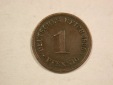 B20 KR 1 Pfennig 1906 F in ss/ss+   Originalbilder