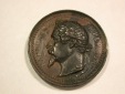 B48 Frankreich Medaille 1855 Weltausstellung Napoleon III 36mm...