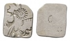 Antike; Indien Mauryan; Silber 3,37 g