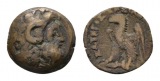 Antike; Ägypten Ptolemäer; Bronzemünze 2,74 g