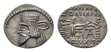 Antike; Griechenland PARTHER; Silbermünze 3,56 g