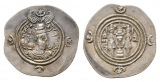 Antike; Griechenland Sassaniden; Silbermünze 4,10 g