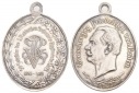 Baden, Medaille, 1911, versilberte Bronze; 18,70 g, Ø 34,62 mm