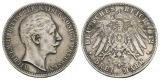 Preußen, 3 Mark 1912; broschiert