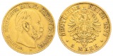 1,79 g Feingold. Kaiser Wilhelm I. (1861 - 1888)