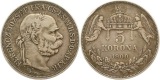 8837 Österreich  Silber 5 Kronen 1900 KB