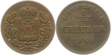 8922 Schwarzburg 1/4 Kreuzer 1860