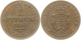 8930 Sachsen 1 Pfennig 1863