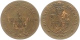 8932 Sachsen 1 Pfennig 1866