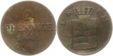 8936 Sachsen 2 Pfennig 1841 G gewellt