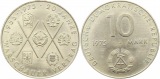 9018 DDR 10 Mark  1975 20  Jahre Warschauer Verträge
