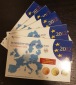 Deutschland  5 x Euro-Kursmünzensatz   2012 (A, D, F, G, J)  ...
