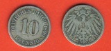 Kaiserreich 10 Pfennig 1890 A