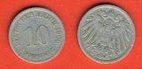 Kaiserreich 10 Pfennig 1900 J