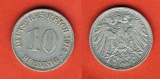 Kaiserreich 10 Pfennig 1915 A