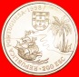 √ SCHIFF: PORTUGAL ★ 200 ESCUDOS 1497 1998 STEMPELGLANZ!