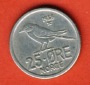 Norwegen 25 Öre 1958