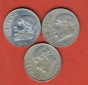 Mexiko 3x 1 Peso 1971,1976,1977