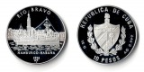 Kuba  10 Pesos  1998  FM-Frankfurt  Feingewicht: 15g Silber  pp