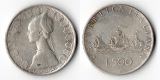Italien 500 Lire 1961  FM-Frankfurt  Feingewicht: 9,18g Silber...