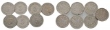 Kaiserreich, 7 Kleinmünzen (1890/1891/1893)