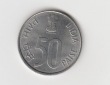 50 Paise Indien 2001 mit Stern unter der Jahreszahl  (K951)